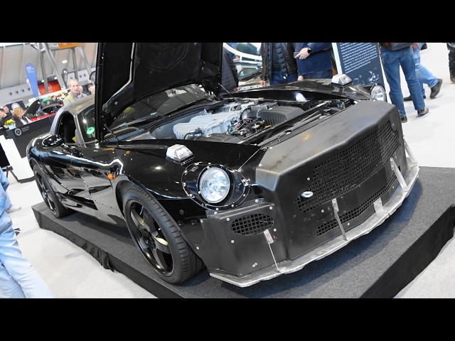 Mercedes-Benz SLS AMG / Viper Muletto - Barley Disguised Prototype - Retro Classics 2026 - Stuttgart