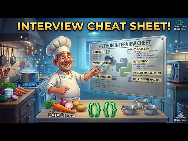 🔴 Python Interview Questions : Data Engineering !! #python #interviewprep 