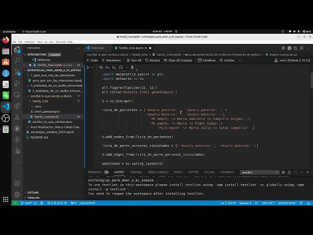 Cómo crear un gráfico con Networkx de python