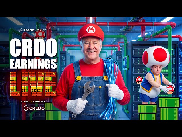 CRDO Earnings LIVE: Credo Technology Q2 2026 Results, Call & Reaction (+HPE, HIVE)