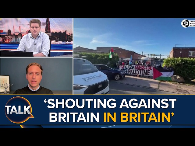 ‘Bunch Of Violent People’ | ‘Angry’ Pro-Palestine Protest Over Israel-Linked Arms Factory