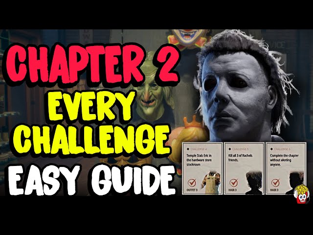 How to Complete ALL Chapter 2 Challenges | Halloween The Game