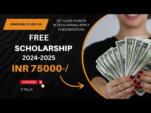 Free Scholarship 2024-2025