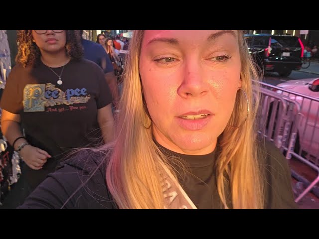 Our first impression of NYC...
