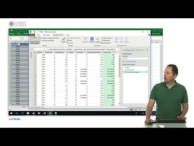 Excel Power Query. Add calculated fields | | UPV
