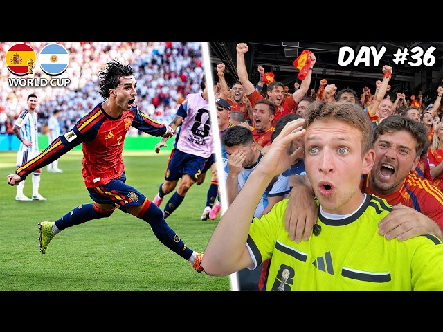 THE MOMENT SPAIN WIN THE WORLD CUP vs ARGENTINA