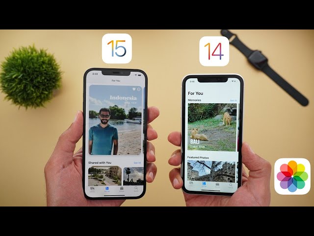 iOS 15 Photos App vs iOS 14 - Detailed Comparison.