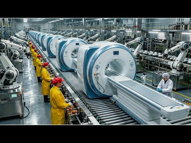 How $300000000 MRI Machines Are Built From Scratch | Complete Manufacturing Process