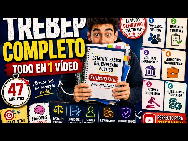 📚 TREBEP COMPLETE in 47 MINUTES | EVERYTHING you need for civil service exams