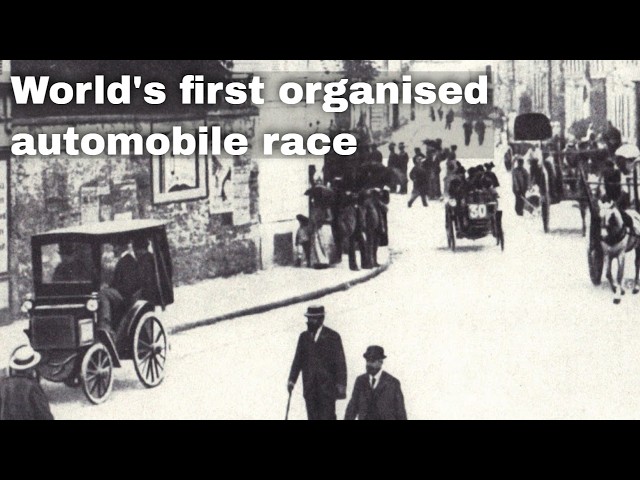 22nd July 1894: World’s first organised automobile race takes place between Paris and Rouen