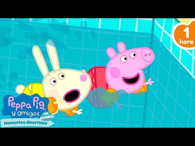 Canal Kids - Español Latino -  Episodios completos | Peppa Pig ¡A Nadar! | Pepa la cerdita