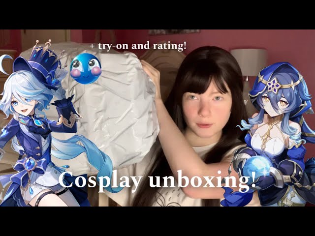 FURINA/LAYLA TRY-ON + RATING! // cosplay unboxing