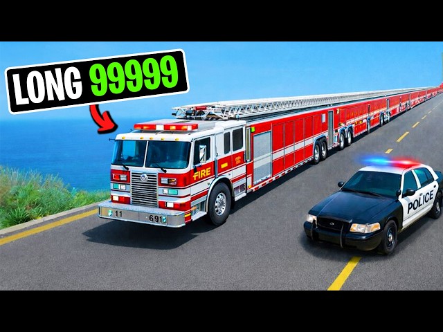 $1 to $1,000,000 Long Fire Truck in GTA 5