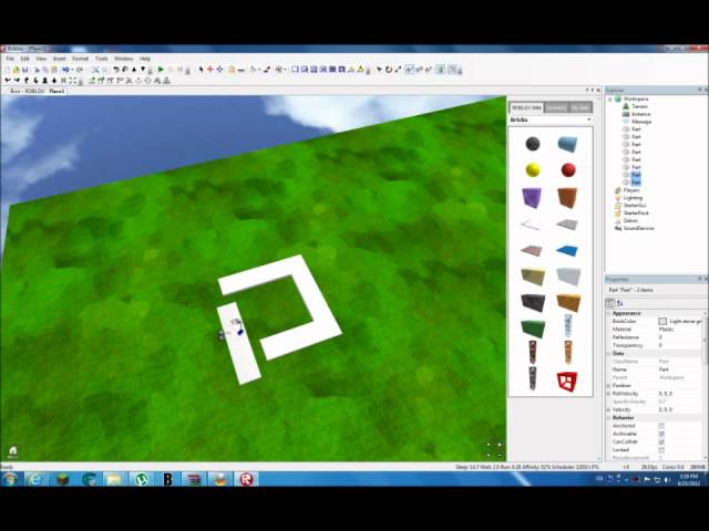 RobloxTutorials - Build small park!!!