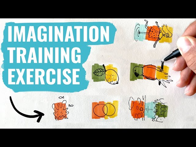 Creative Drawing Exercise with Color (Train Your Imagination!)