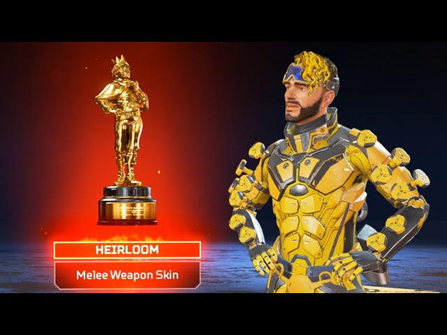 I FINALLY GOT THE SHINY MIRAGE HEIRLOOM BOIS in Apex Legends