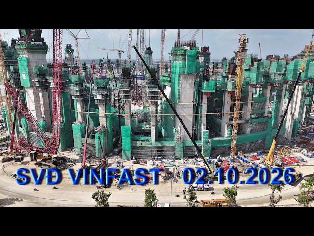 #56 WORLD´S LARGEST STADIUM - FLYCAM FPV - SVĐ VINFAST - SÂN VẬN ĐỘNG TRỐNG ĐỒNG - BUILDING SITE