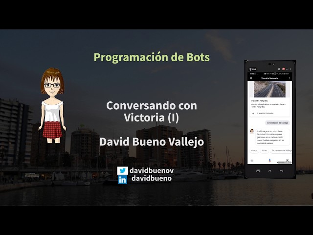 Programación de Chatbots: Conversaciones con Victoria