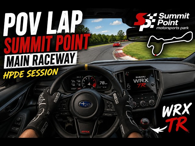 360° Driver POV: Subaru WRX TR HPDE at Summit Point