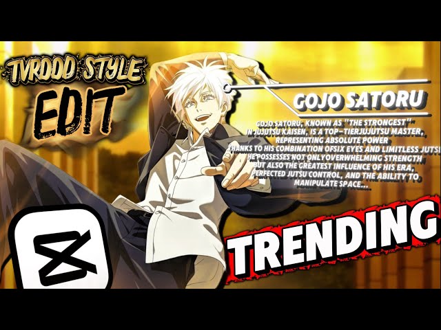 How To Edit The "Tvrood Style Edit" Trend On Capcut | MONTAGEM TENTA Edit