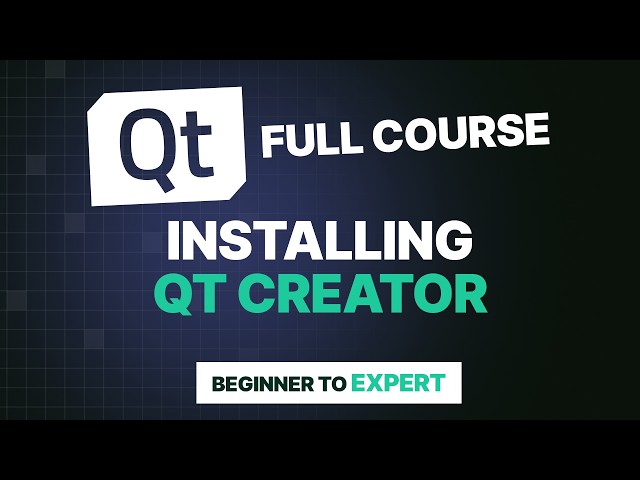 How to Install Qt Creator | Qt QML Tutorial #2 | Somco Software