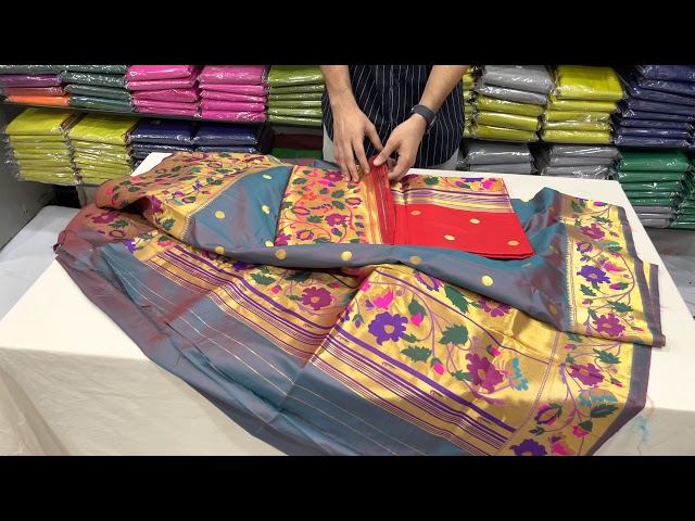 Shivshahi Paithani Sunita, Brocade Saree