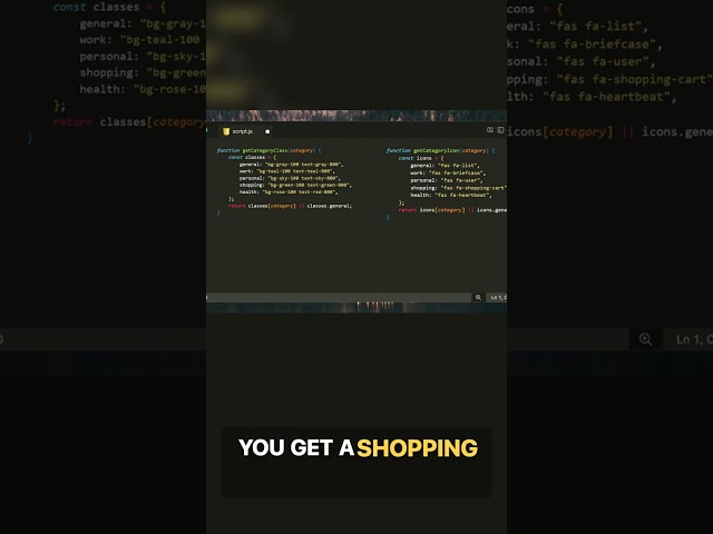 Build To-Do App from Scratch HTML CSS JavaScript - Part 36 #shorts #trend #javascript #html #code