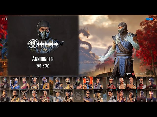 MK1 – OFFICIAL Sub-Zero Announcer Voice