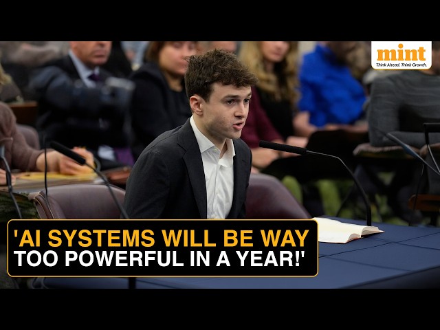 On Cam: Ex-Anthropic Researcher Jacob Coxon Who Warned Of AI Doomsday Speaks Up In New York Council