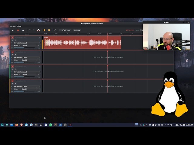 Podcast Editor ¿El futuro editor de podcasts en Linux? 🐧🎙️ (by Ernesto Acosta)