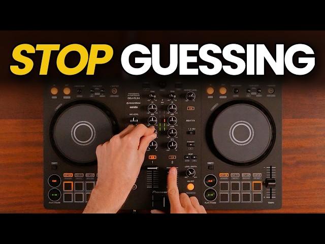 How to Build Your First DJ Set Using 5 Tracks