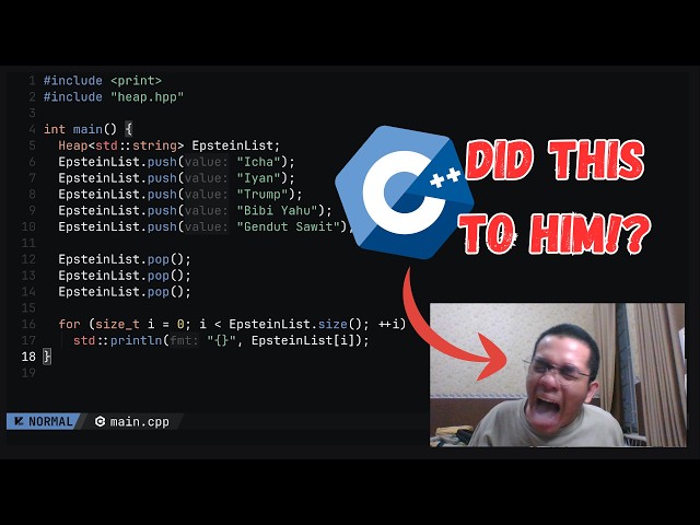 How 3 Months of Learning C++ Feels (genuiunely) | Heap (std::vector) (1)