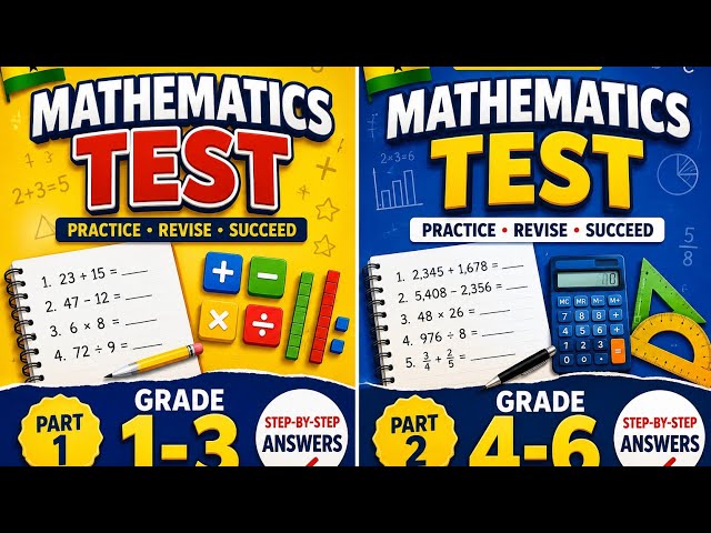 Grade 5 Mathematics Test | Can You Solve These? 😮 | Questions & Answers - Part 2