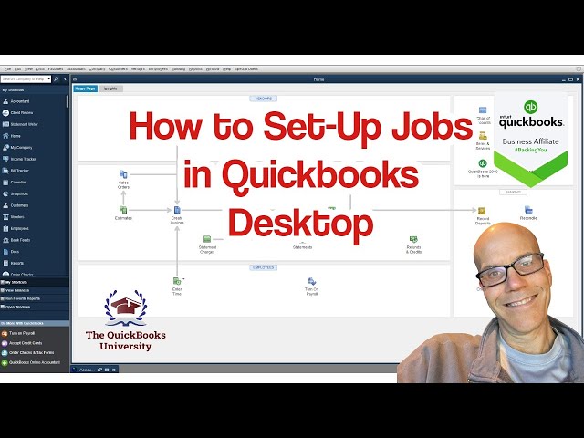 How to Set-Up Jobs in Quickbooks Desktop