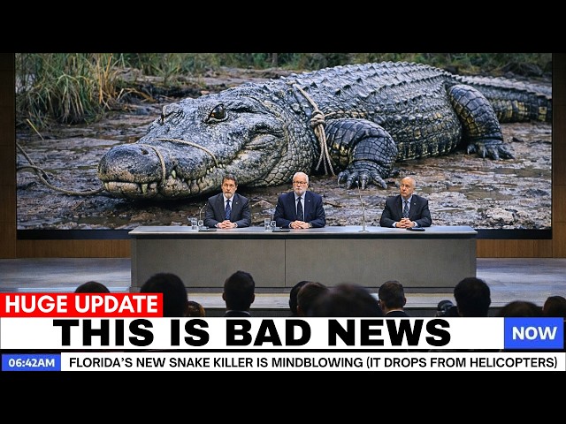 Florida’s New Snake Killer Is Mindblowing (It Drops From Helicopters)