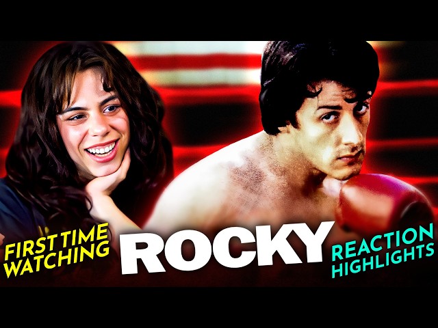 Leia falls in love with ROCKY (1976) Movie Reaction FIRST TIME WATCHING