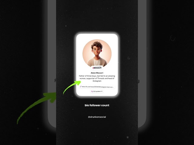 Instagram Launches New Profile Cards! #drunkonsocial #socialmedianews #instagram