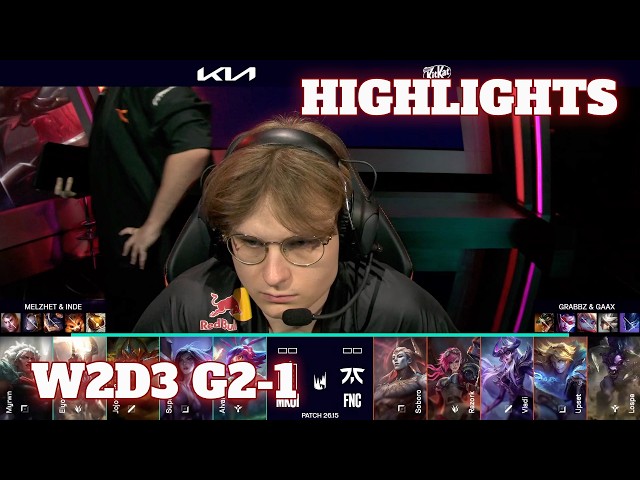 MKOI vs FNC - Game 1 Highlights | Week 2 Day 3 LEC Summer 2026 | Movistar KOI vs Fnatic G1 W2D3
