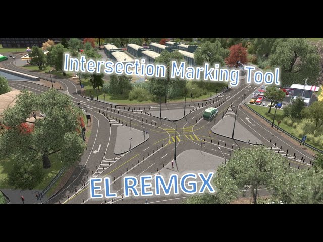 Cities  Skylines - Guia Tutorial Intersection Marking Tool Mod.