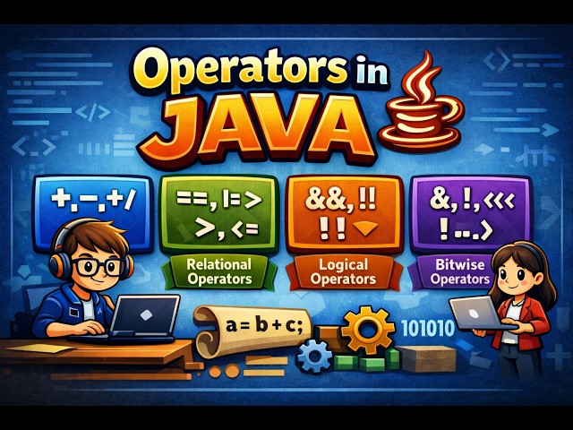 2.Operators in Java | Types of Operators in Java with Examples | Core Java Tutorial