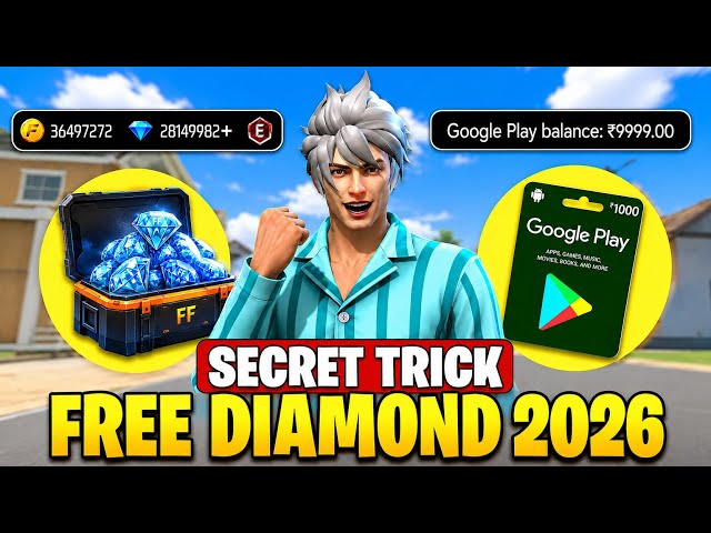 How to get Diamonds in Free Fire? 2026 🔥 Free Redeem Code in Free Fire Instant today 🤫