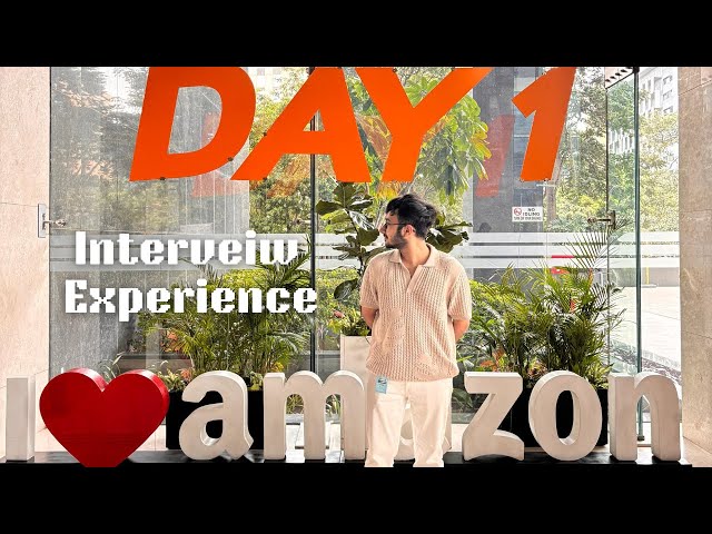 How I got a SDE-1 Offer from AMAZON | Off-Campus Interview Experience | 2025 Grad Offer