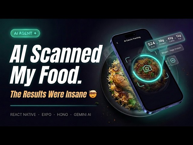 Building an AI-Powered Calorie Tracker with React Native, Expo | CloudFlare D1 | Worker