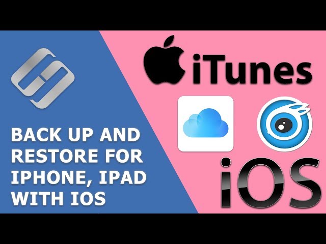 Back Up and Restore for iPhone, iPad and Other iOS Devices 📱💻☁️