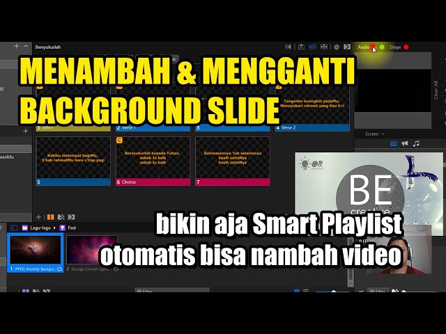 Managing Media and Video Backgrounds | ProPresenter 7 Tutorial
