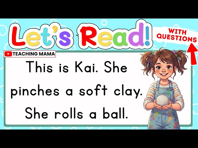 LET'S READ! | READING COMPREHENSION FOR KIDS | PRACTICE SIMPLE ENGLISH PASSAGE | TEACHING MAMA