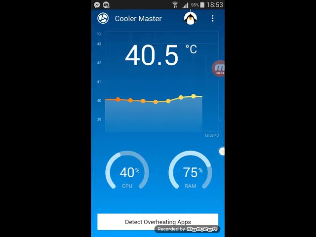 How to cool down ur phone with COOLER MASTER or just heat it up