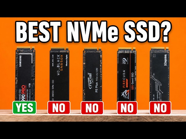 Best NVMe SSD 2026? Top 9 Ranked From Budget to Beast