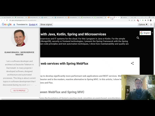 Spring Native microservice with GraalVM for super fast start of Docker Container in the Cloud