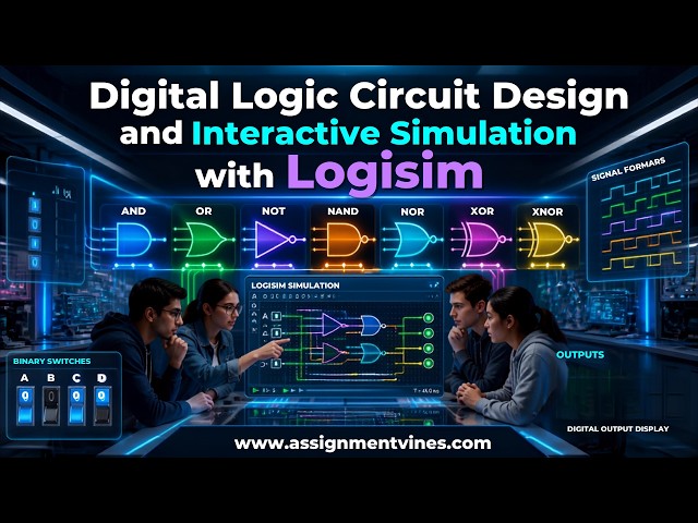 Designing Digital Logic Systems with Logisim | Circuit Simulation to Computer Engineering